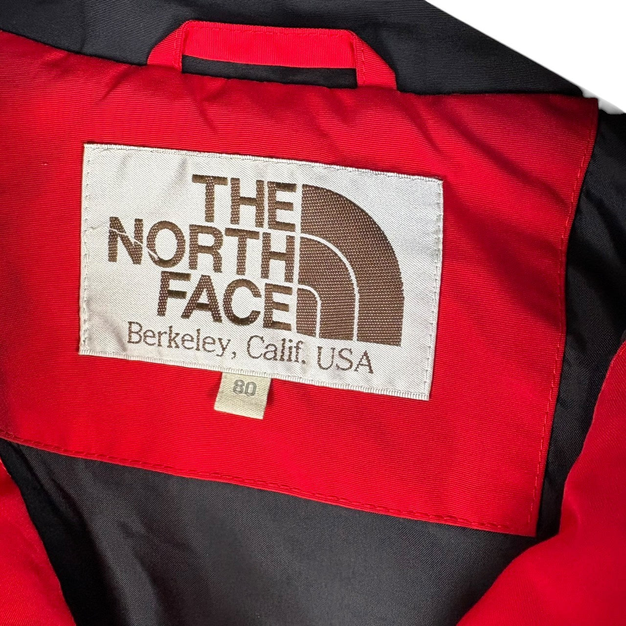 THE NORTH FACE Mountain Parka White Label Red S