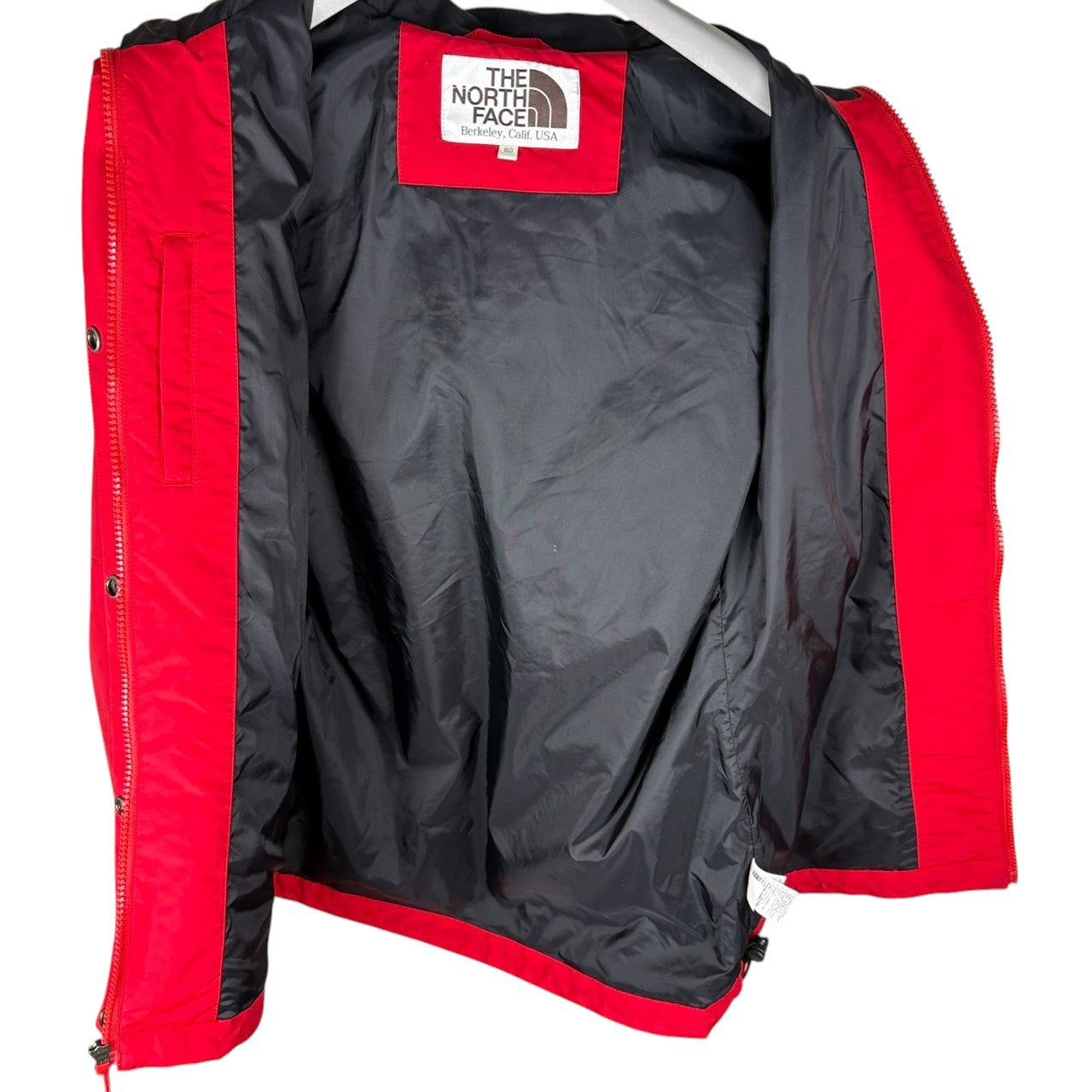 THE NORTH FACE Mountain Parka White Label Red S