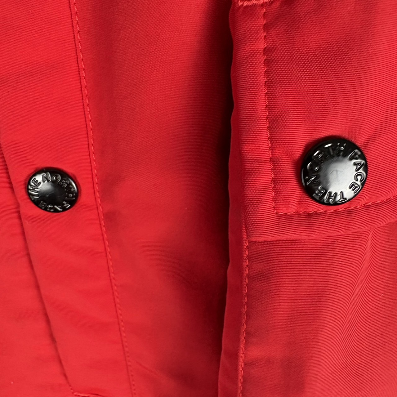 THE NORTH FACE Mountain Parka White Label Red S