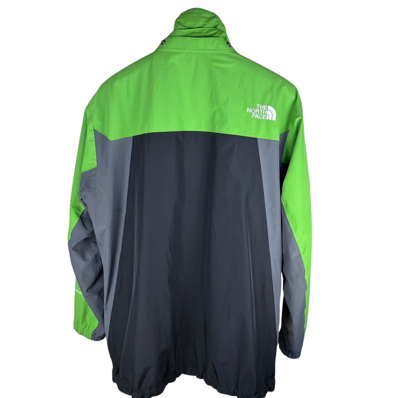 THE NORTH FACE HYVENT 冲锋衣 绿黑色 XL