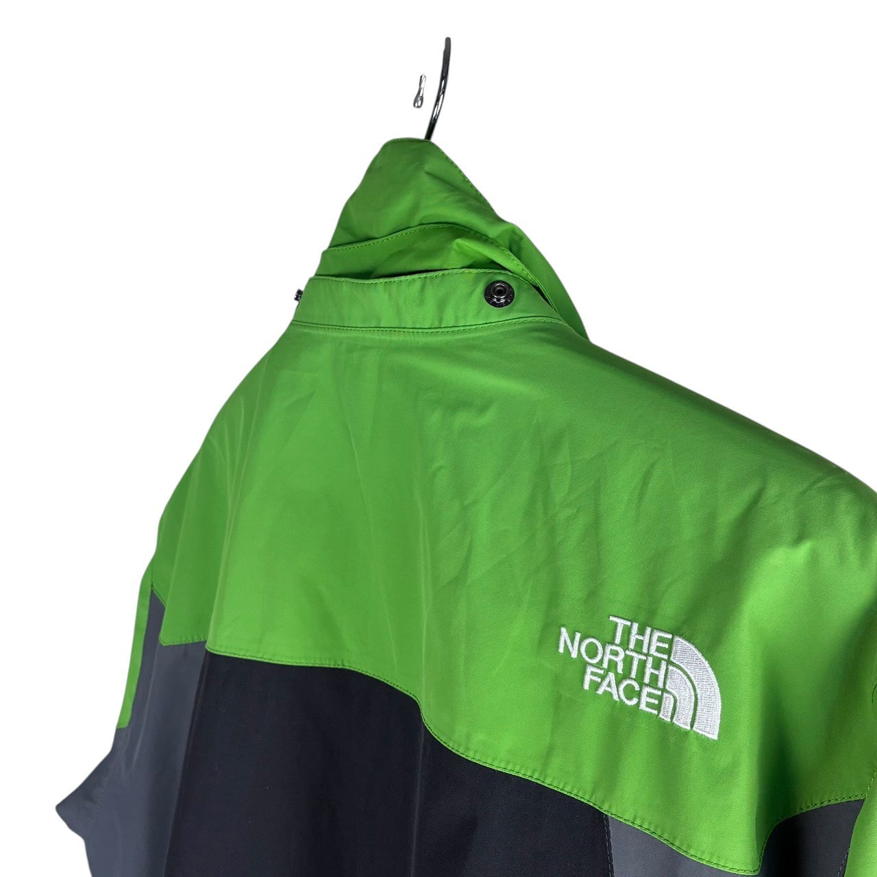 THE NORTH FACE HYVENT 冲锋衣 绿黑色 XL