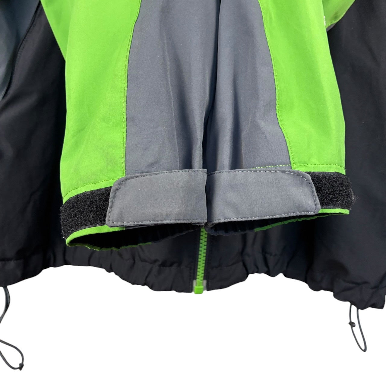 THE NORTH FACE HYVENT 冲锋衣 绿黑色 XL