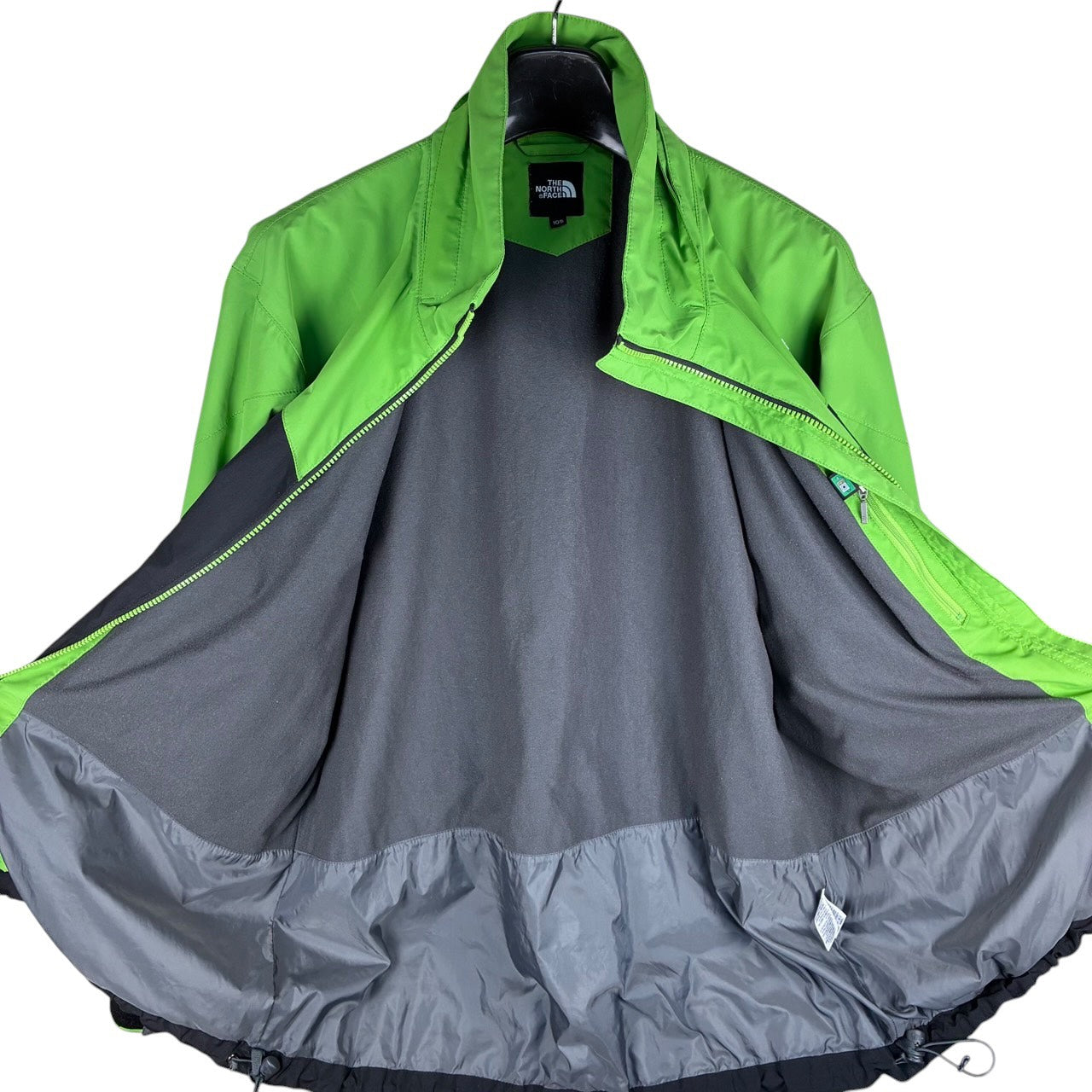 THE NORTH FACE HYVENT 冲锋衣 绿黑色 XL