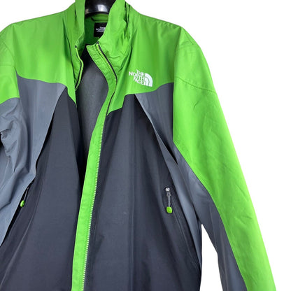 THE NORTH FACE HYVENT 冲锋衣 绿黑色 XL