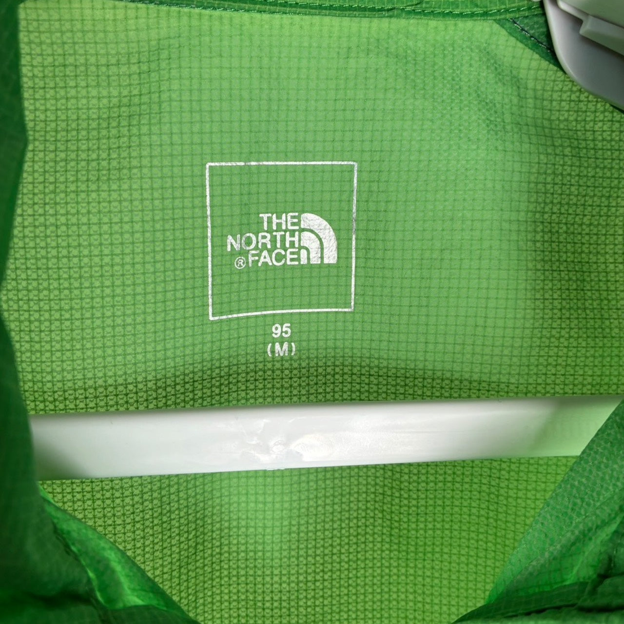 THE NORTH FACE ナイロンジャケット グリーン×ネイビー M