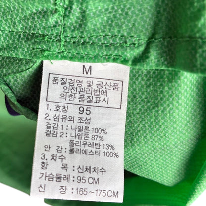 THE NORTH FACE ナイロンジャケット グリーン×ネイビー M