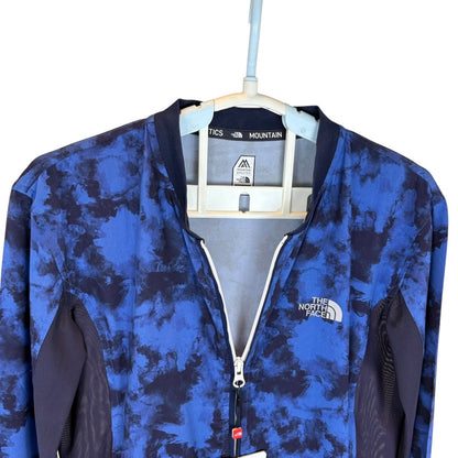 ノースフェイス MOUNTAIN ATHLETICS トラックジャケット 青 S