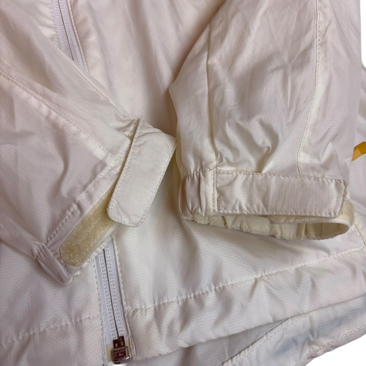 北面 尼龙夹克 女款 绿白拼色 M码