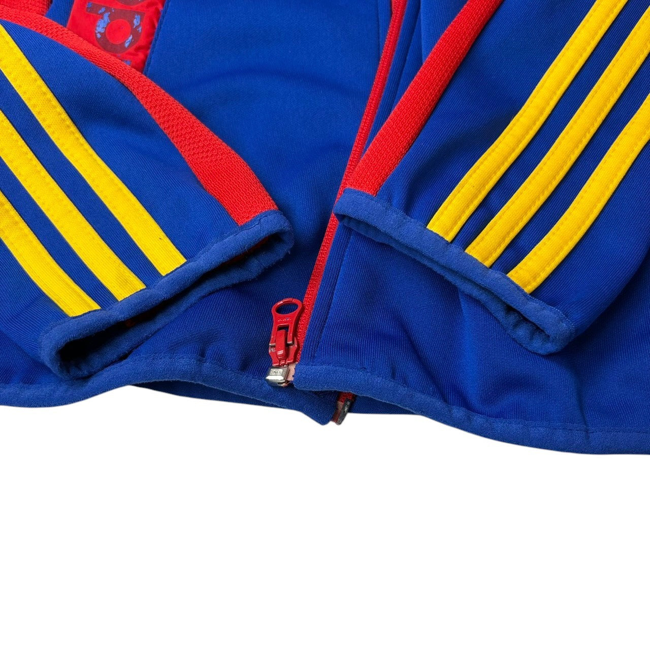 adidas 阿迪达斯 运动夹克 蓝红色 S