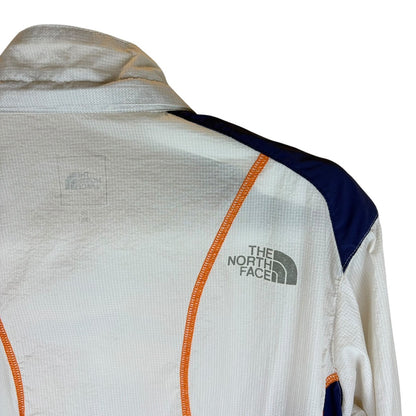 THE NORTH FACE 尼龙夹克 女式 白色×海军蓝×橙色 XL