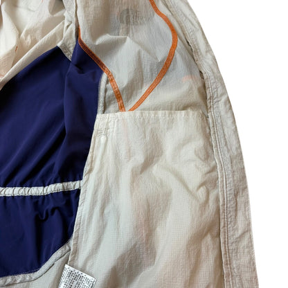 THE NORTH FACE 尼龙夹克 女式 白色×海军蓝×橙色 XL