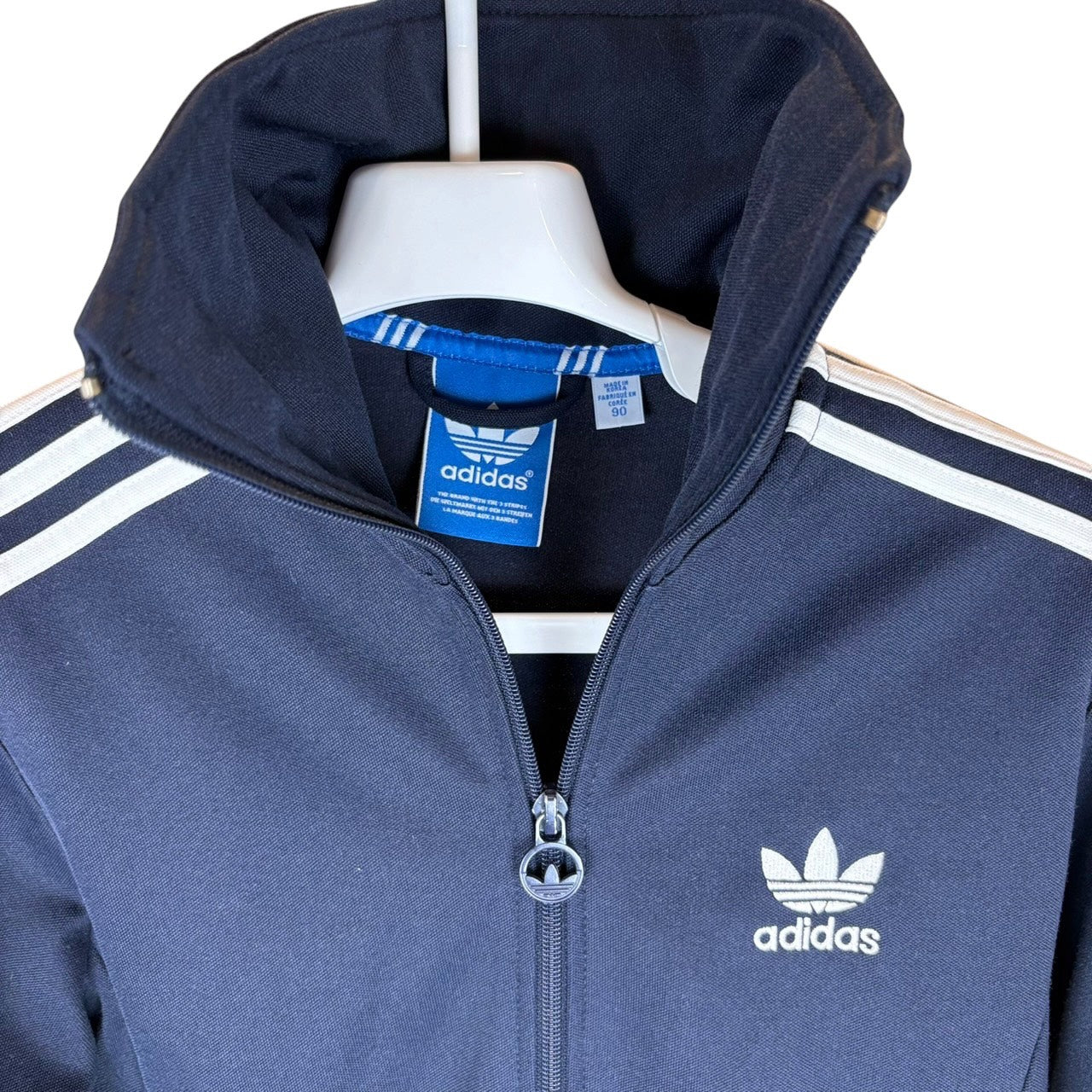 adidas 아디다스 트랙재킷 파이어버드 블랙네이비 S