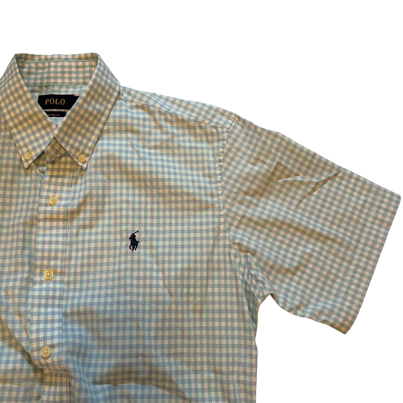Polo Ralph Lauren 半袖シャツ チェック ボタンダウン  2XL(3L)