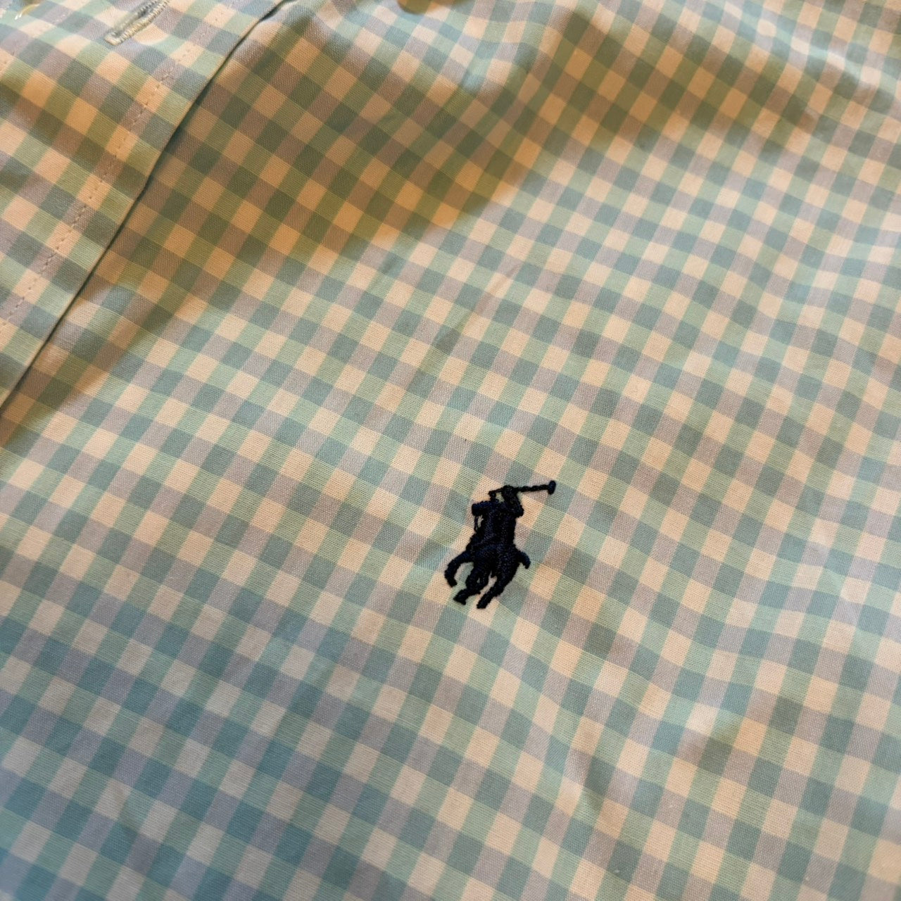 Polo Ralph Lauren 半袖シャツ チェック ボタンダウン  2XL(3L)