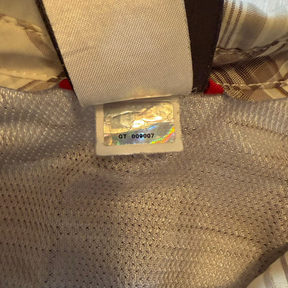 THE NORTH FACE 短袖衬衫 格子 米色 M