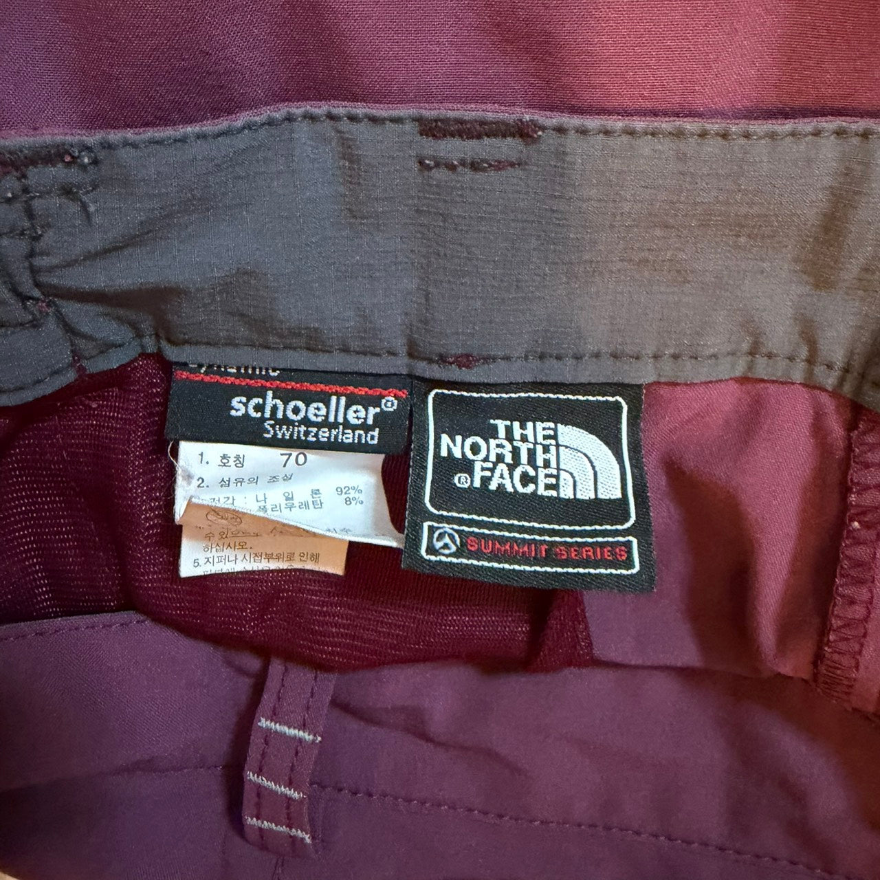THE NORTH FACE SUMMIT SERIES 裤子 酒红色 M码