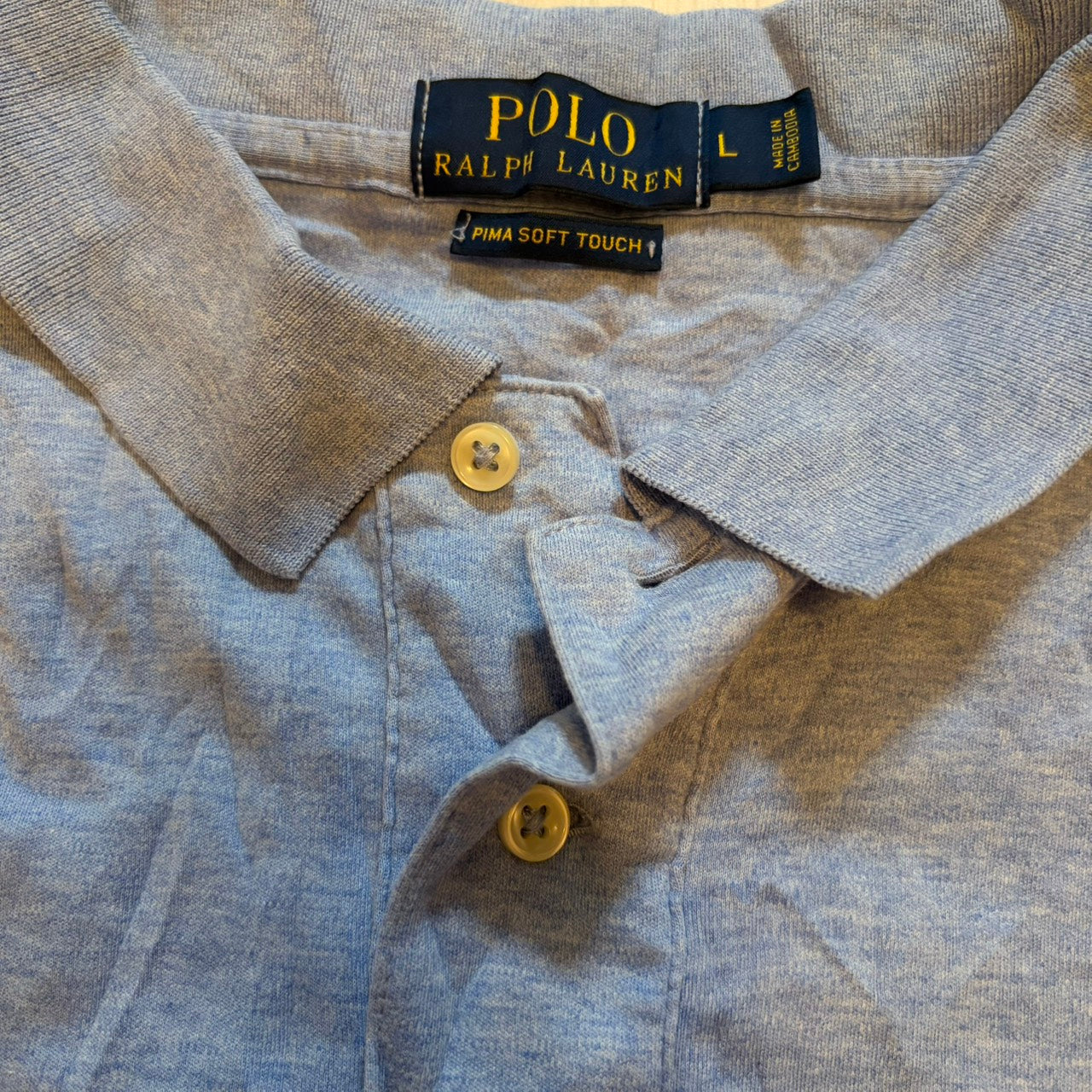 Polo Ralph Lauren Polo衫 天蓝色 L