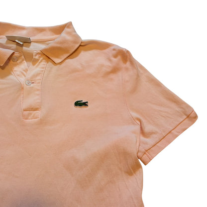 LACOSTE ポロシャツ US ピンク L