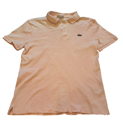 LACOSTE ポロシャツ US ピンク L