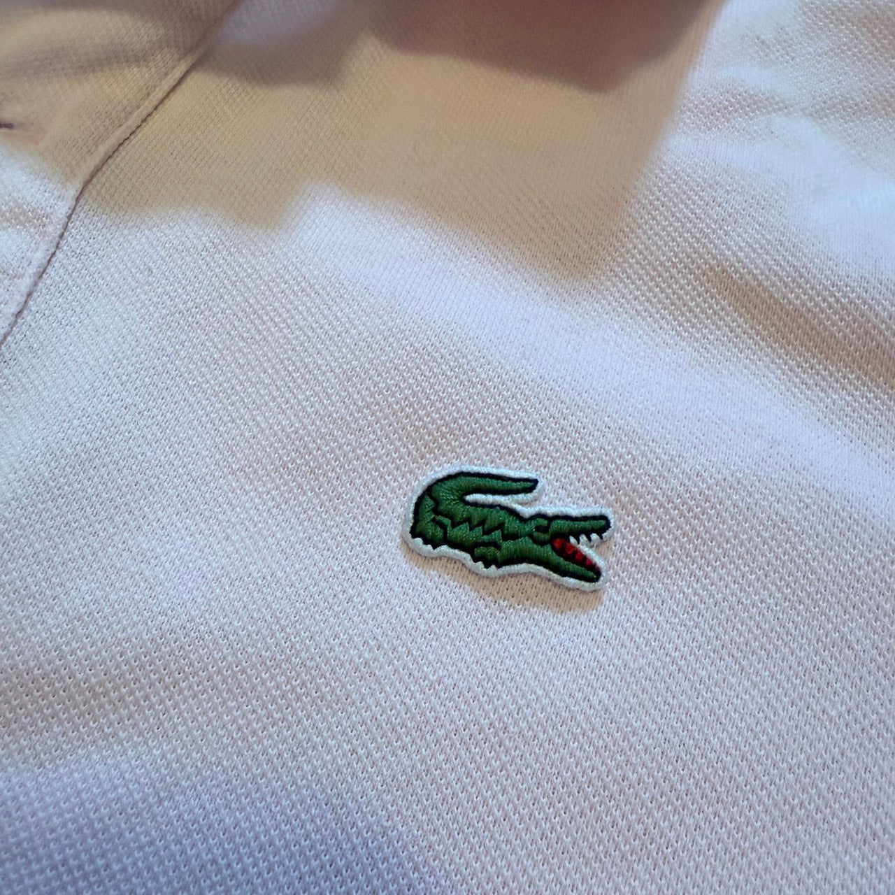 LACOSTE ポロシャツ US ピンク L