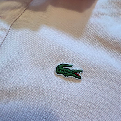 LACOSTE ポロシャツ US ピンク L