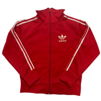adidas アディダス トラックジャケット レッド S