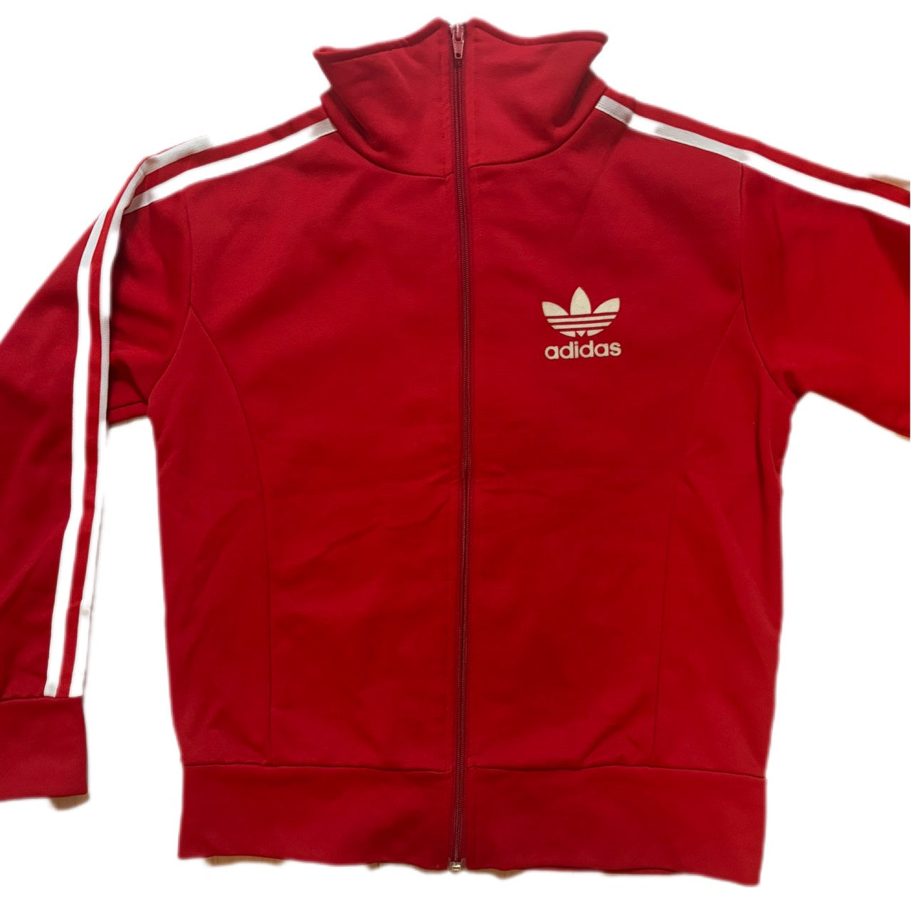 adidas アディダス トラックジャケット レッド S