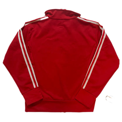 adidas アディダス トラックジャケット レッド S