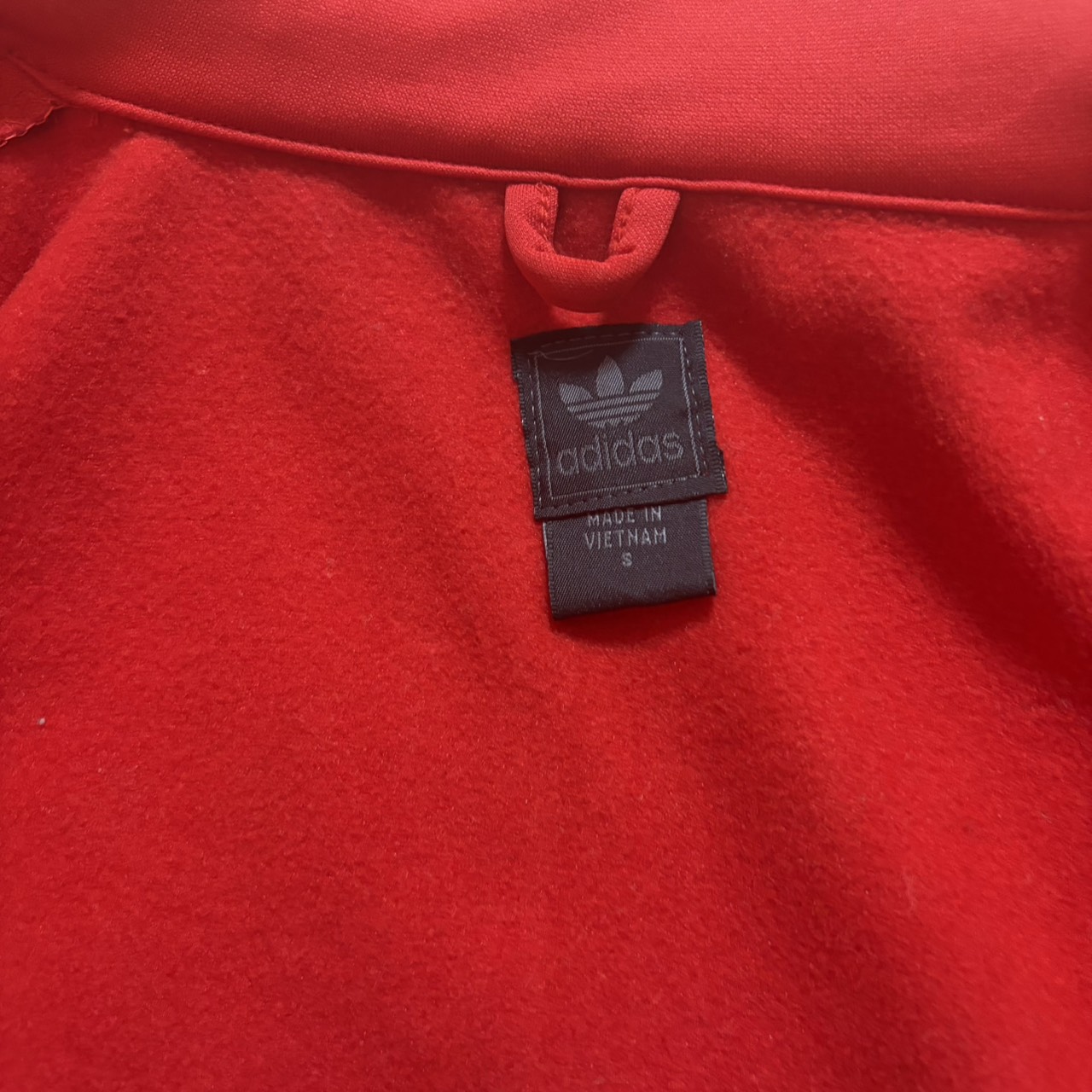 adidas アディダス トラックジャケット レッド S