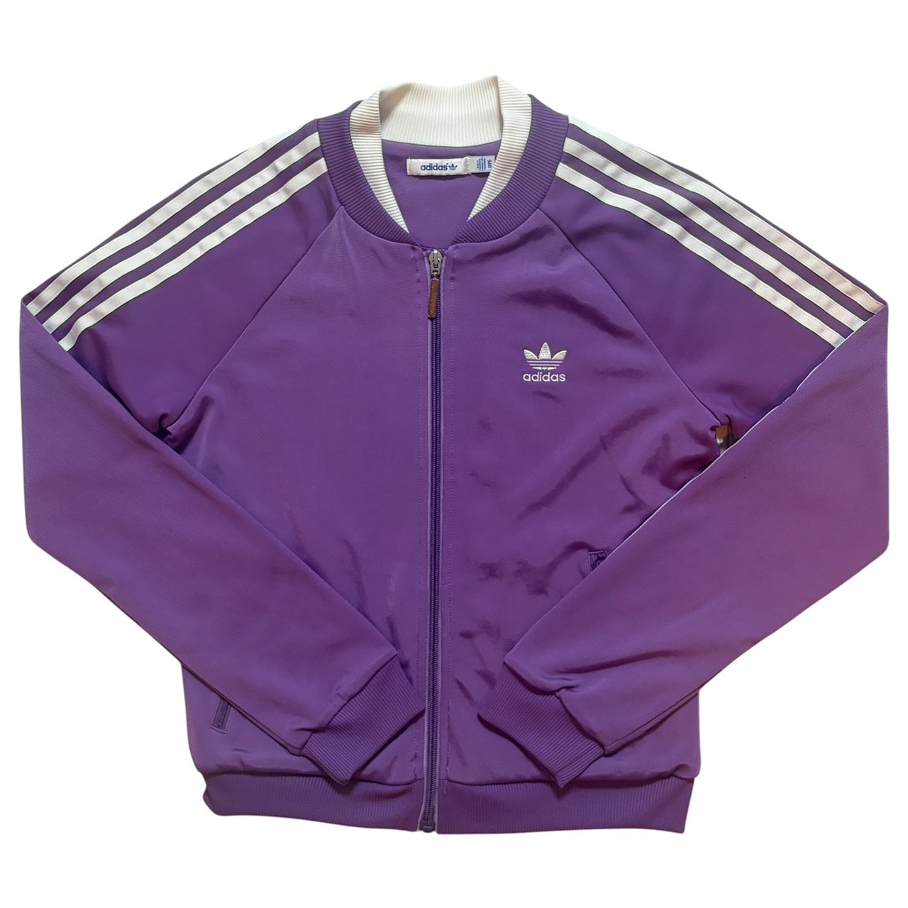 adidas アディダス スーパーガールシリーズ トラックジャケット パープル M