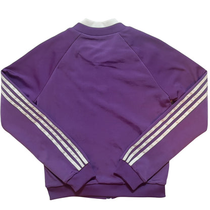 adidas アディダス スーパーガールシリーズ トラックジャケット パープル M