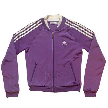 adidas アディダス スーパーガールシリーズ トラックジャケット パープル M