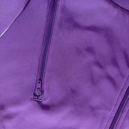 adidas アディダス スーパーガールシリーズ トラックジャケット パープル M