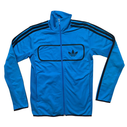 adidas アディダス ストリートダイバー トラックジャケット ブルー×ブラック  M