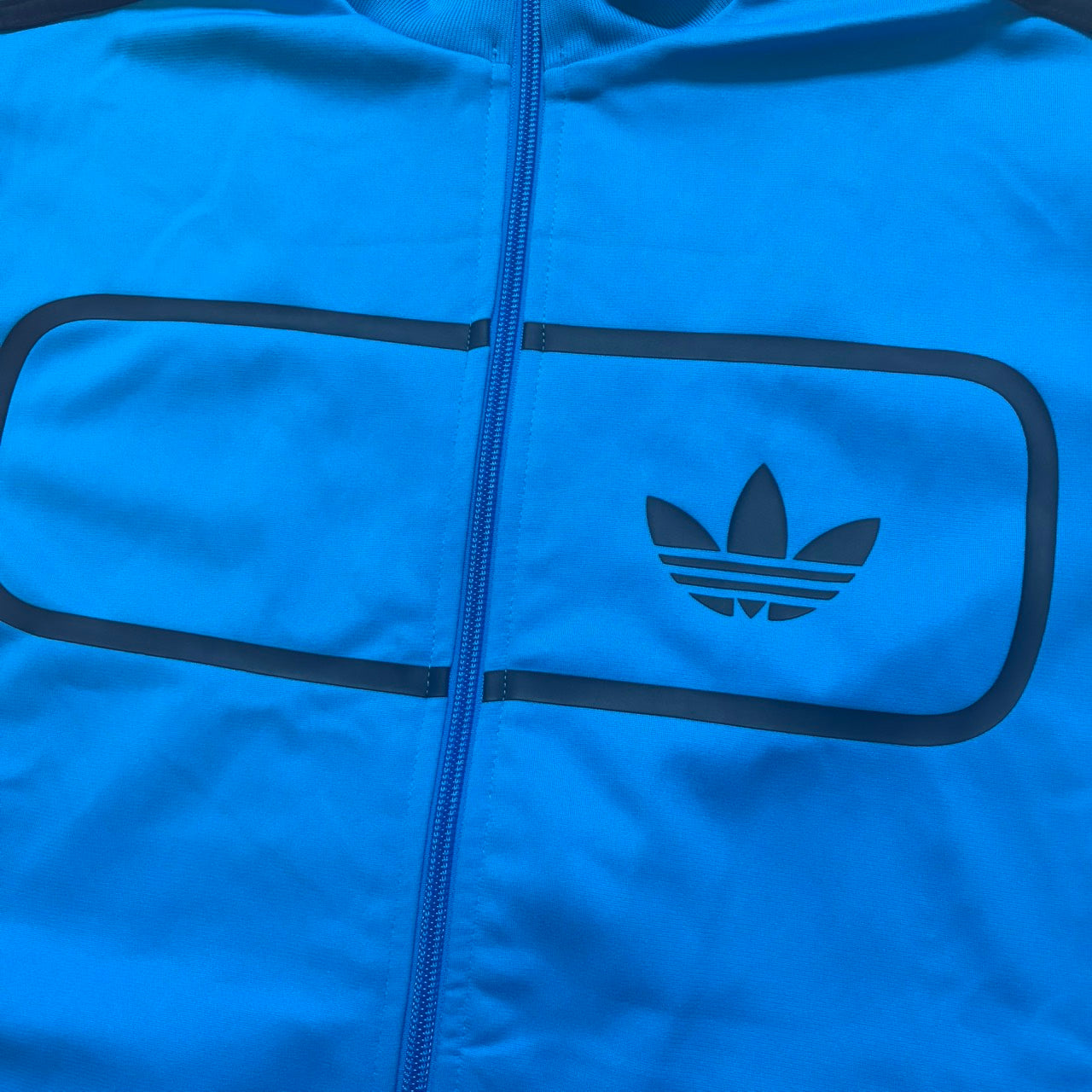 adidas アディダス ストリートダイバー トラックジャケット ブルー×ブラック  M