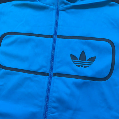 adidas アディダス ストリートダイバー トラックジャケット ブルー×ブラック  M