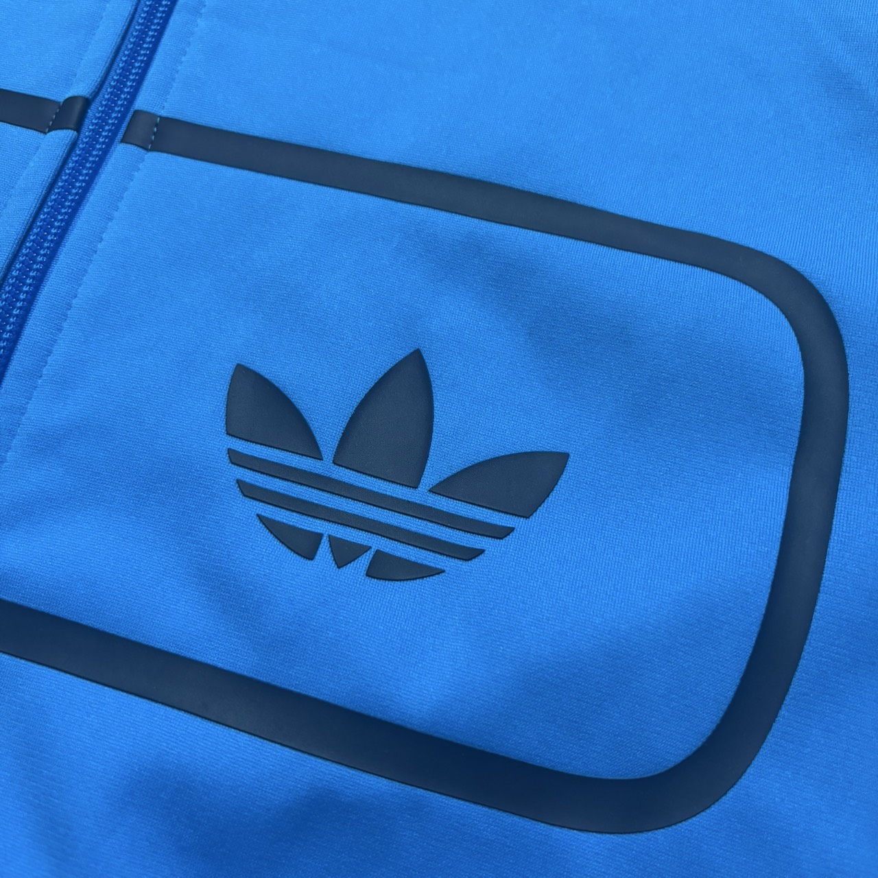 adidas アディダス ストリートダイバー トラックジャケット ブルー×ブラック  M