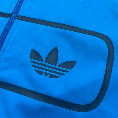 adidas アディダス ストリートダイバー トラックジャケット ブルー×ブラック  M