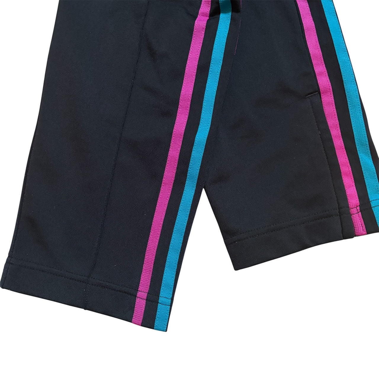 adidas アディダス ファイヤーバード トラックパンツ ジャージ ピンク×ブルー S