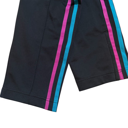 adidas アディダス ファイヤーバード トラックパンツ ジャージ ピンク×ブルー S