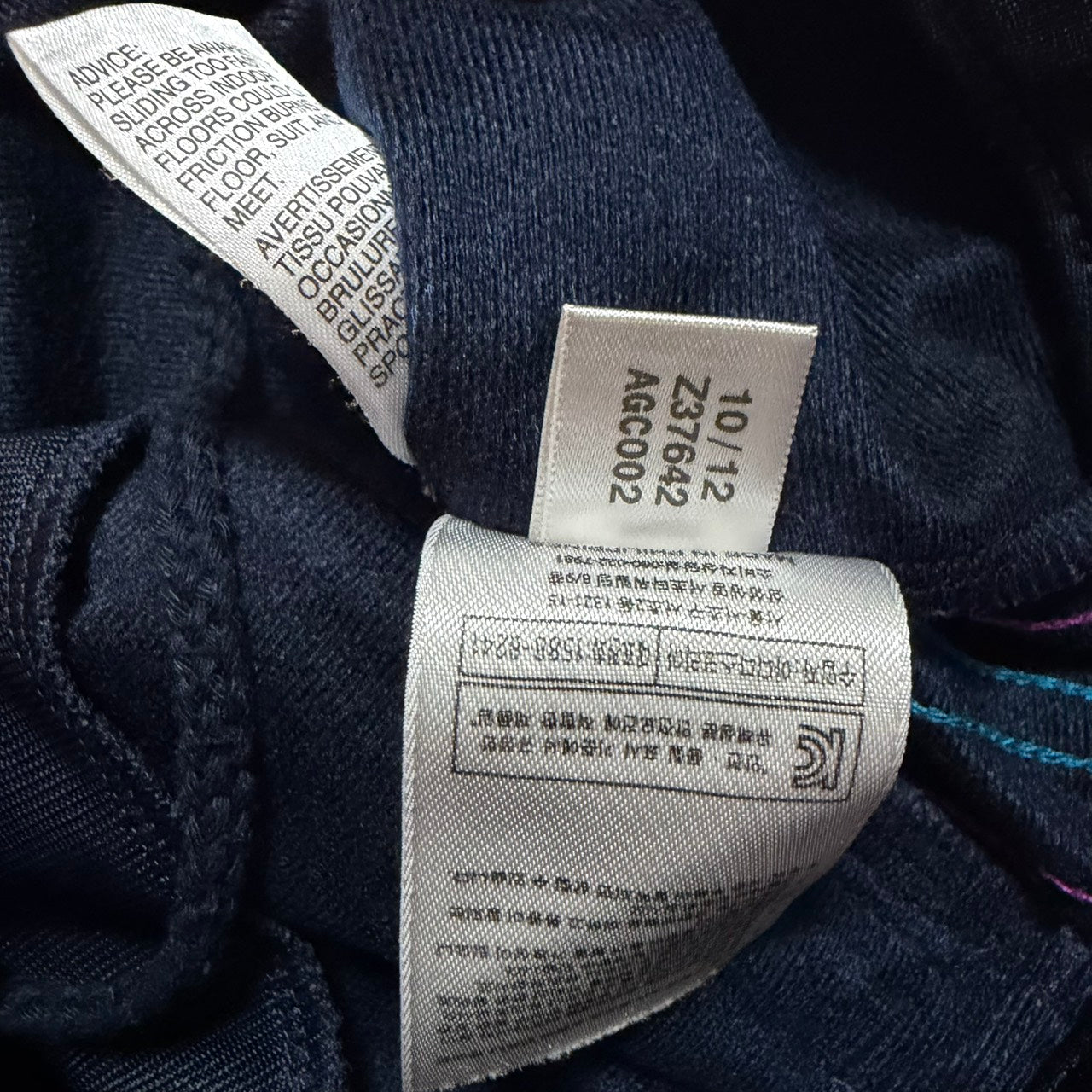 adidas アディダス ファイヤーバード トラックパンツ ジャージ ピンク×ブルー S