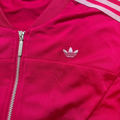 adidas アディダス トラックジャケット ジャージ ピンク L
