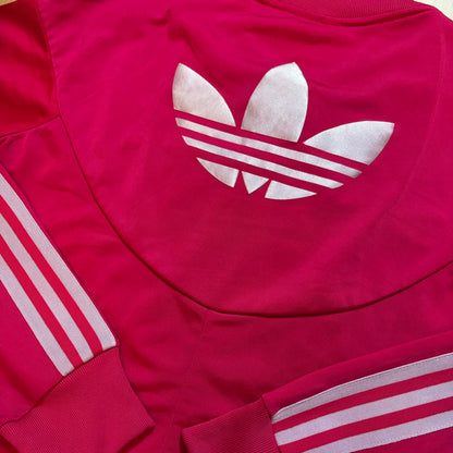 adidas アディダス トラックジャケット ジャージ ピンク L
