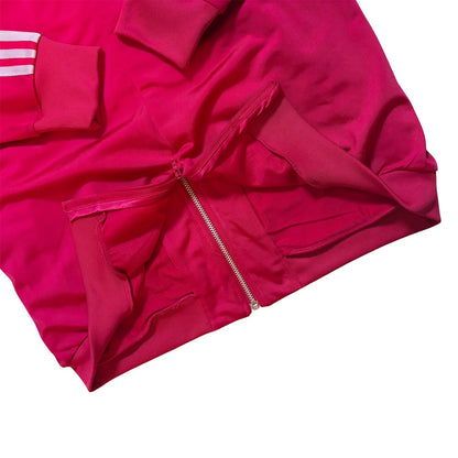 adidas アディダス トラックジャケット ジャージ ピンク L