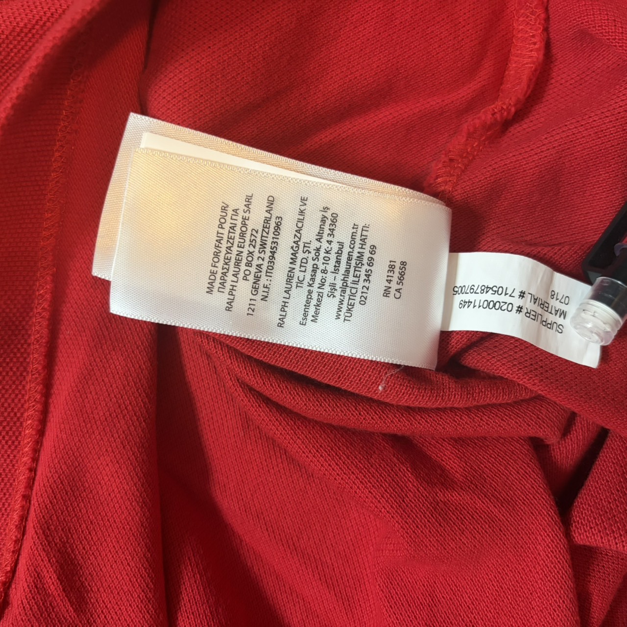 POLO RALPH LAUREN ポロ ラルフローレン ポロシャツ レッド 半袖 XL