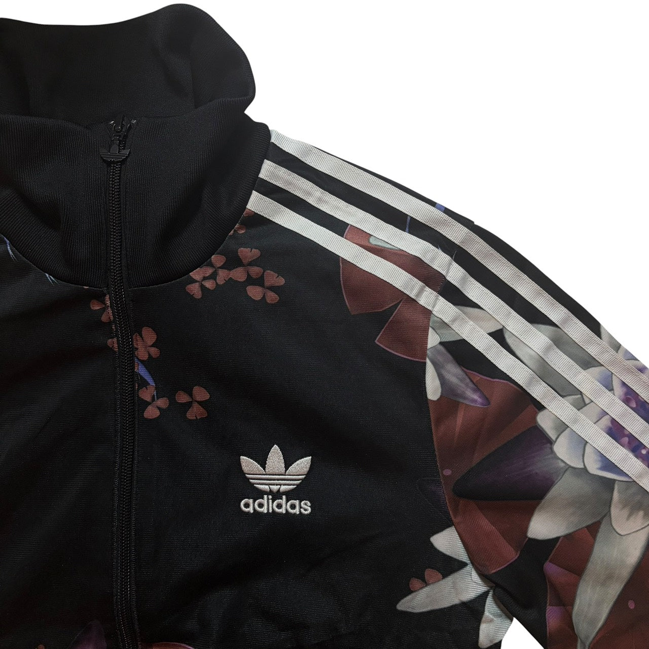 adidas アディダス LOTUS PRINT TT トラックジャケット 花柄 S