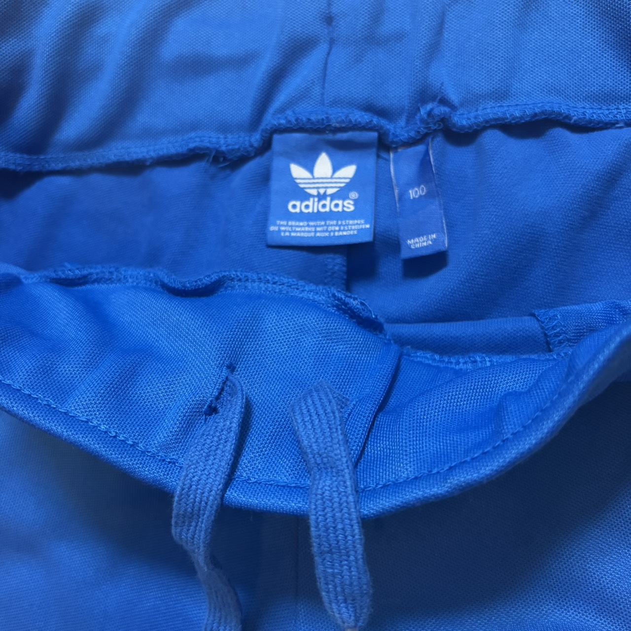adidas アディダス ヨーロッパシリーズ トラックパンツ ジャージ ブルー M