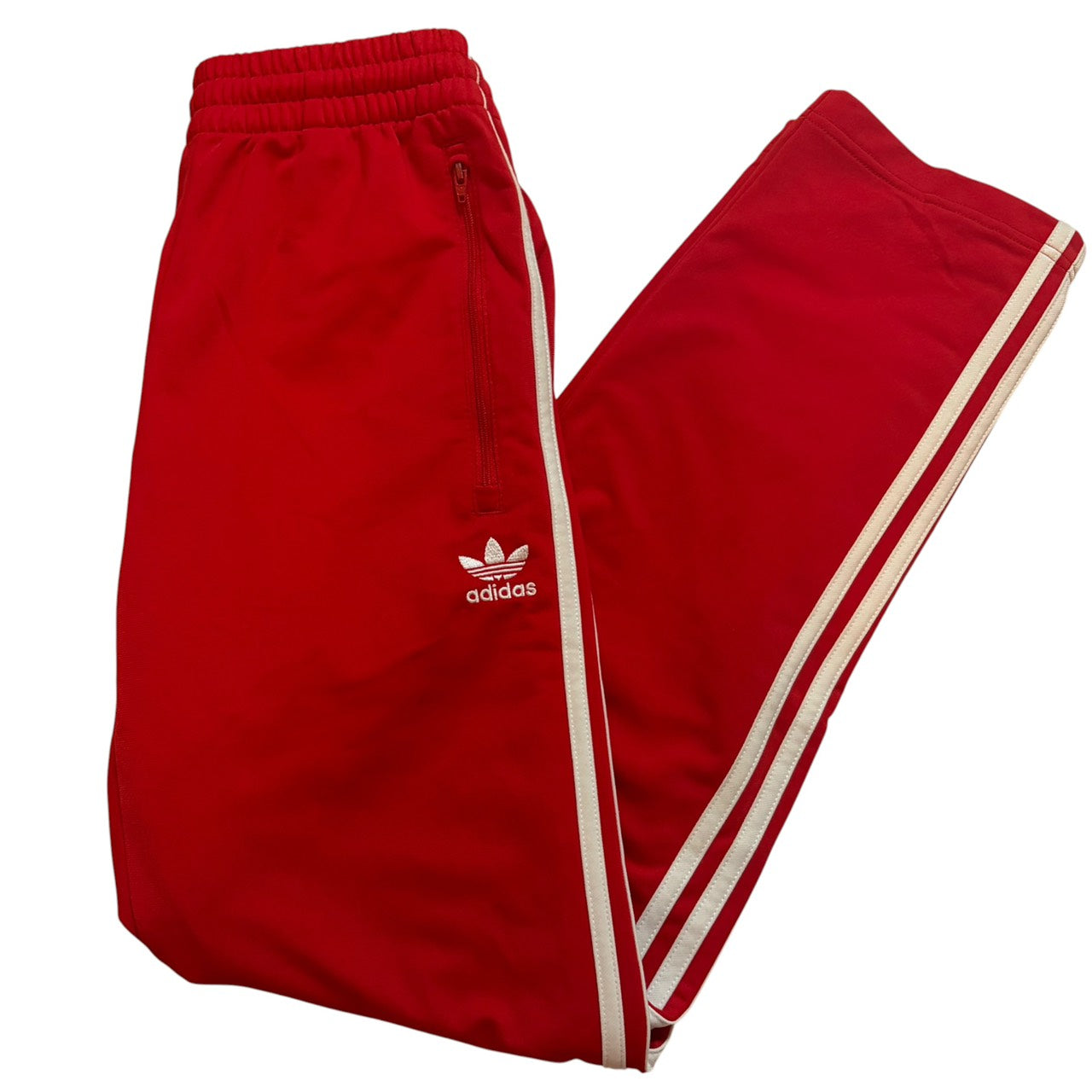 adidas アディダス ファイヤーバード トラックパンツ レッド S
