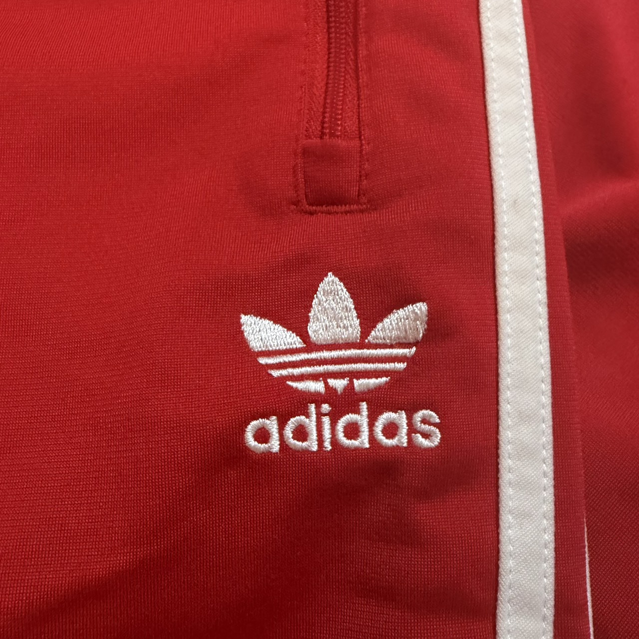 adidas アディダス ファイヤーバード トラックパンツ レッド S