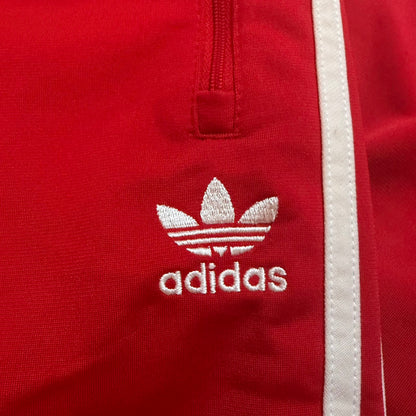 adidas アディダス ファイヤーバード トラックパンツ レッド S